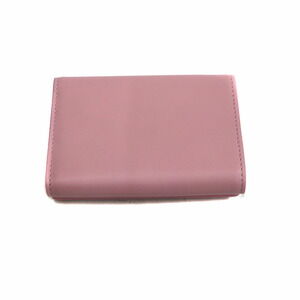 Balenciaga Pink Compact Wallet Envelope